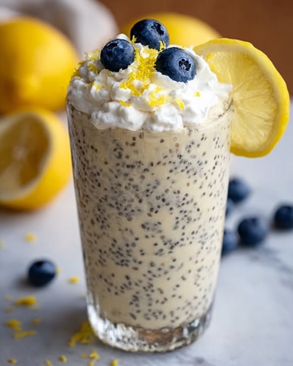 Vegan Lemon Poppy Seed Overnight Oats Recipe - Recipe Image