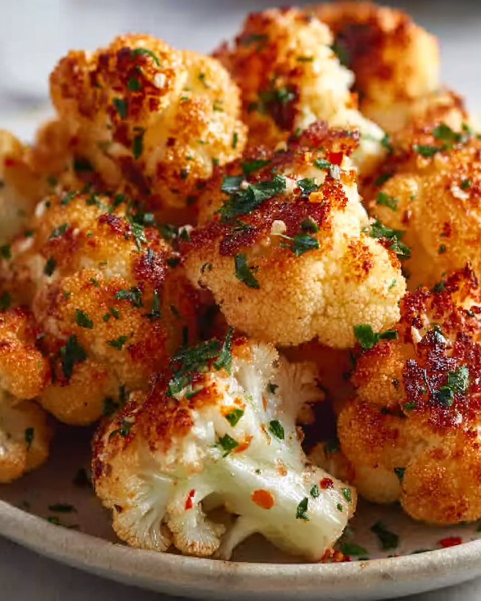 Crispy Baked Cauliflower Bites Recipe - Recipe Image