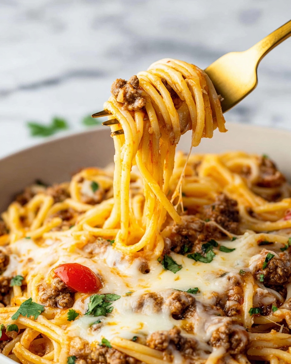 Taco Spaghetti Recipe - Recipe Image