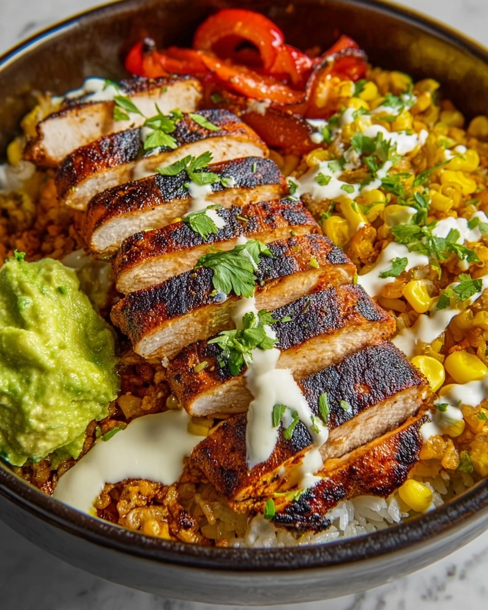 Chicken Fajita Bowls Recipe - Recipe Image