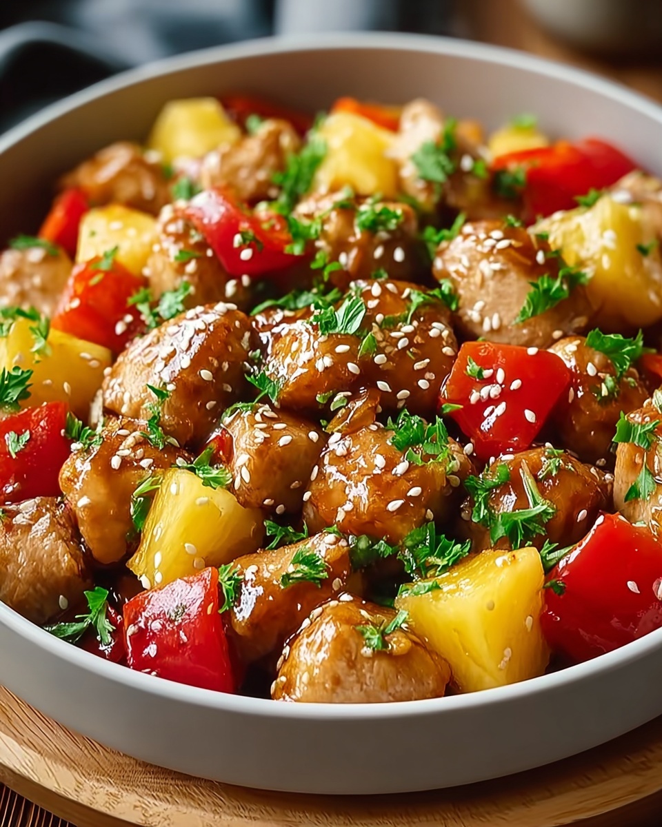 Hawaiian Chicken Sheet Pan Recipe - Recipe Image