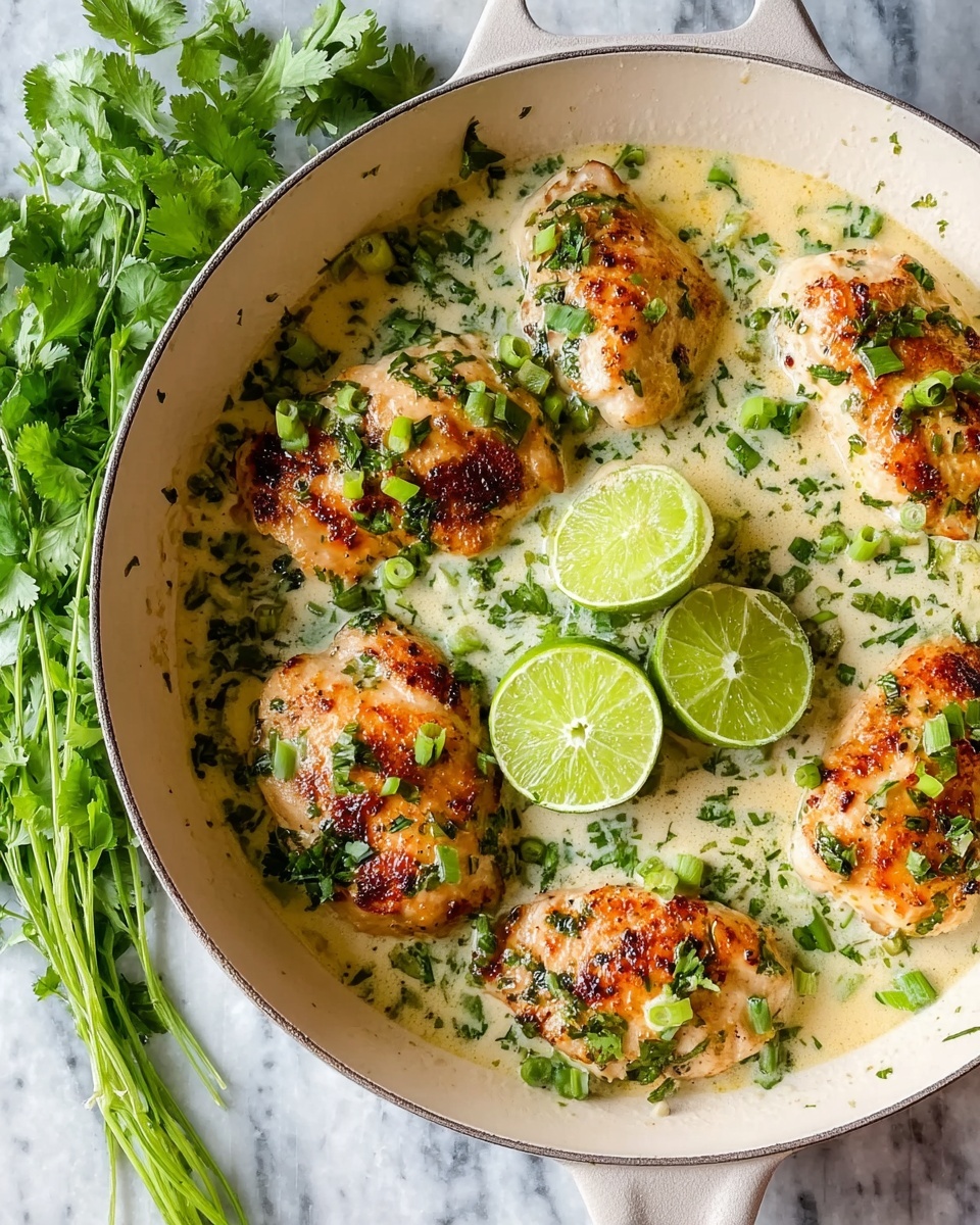 Creamy Coconut Lime Chicken Recipe - Recipe Image