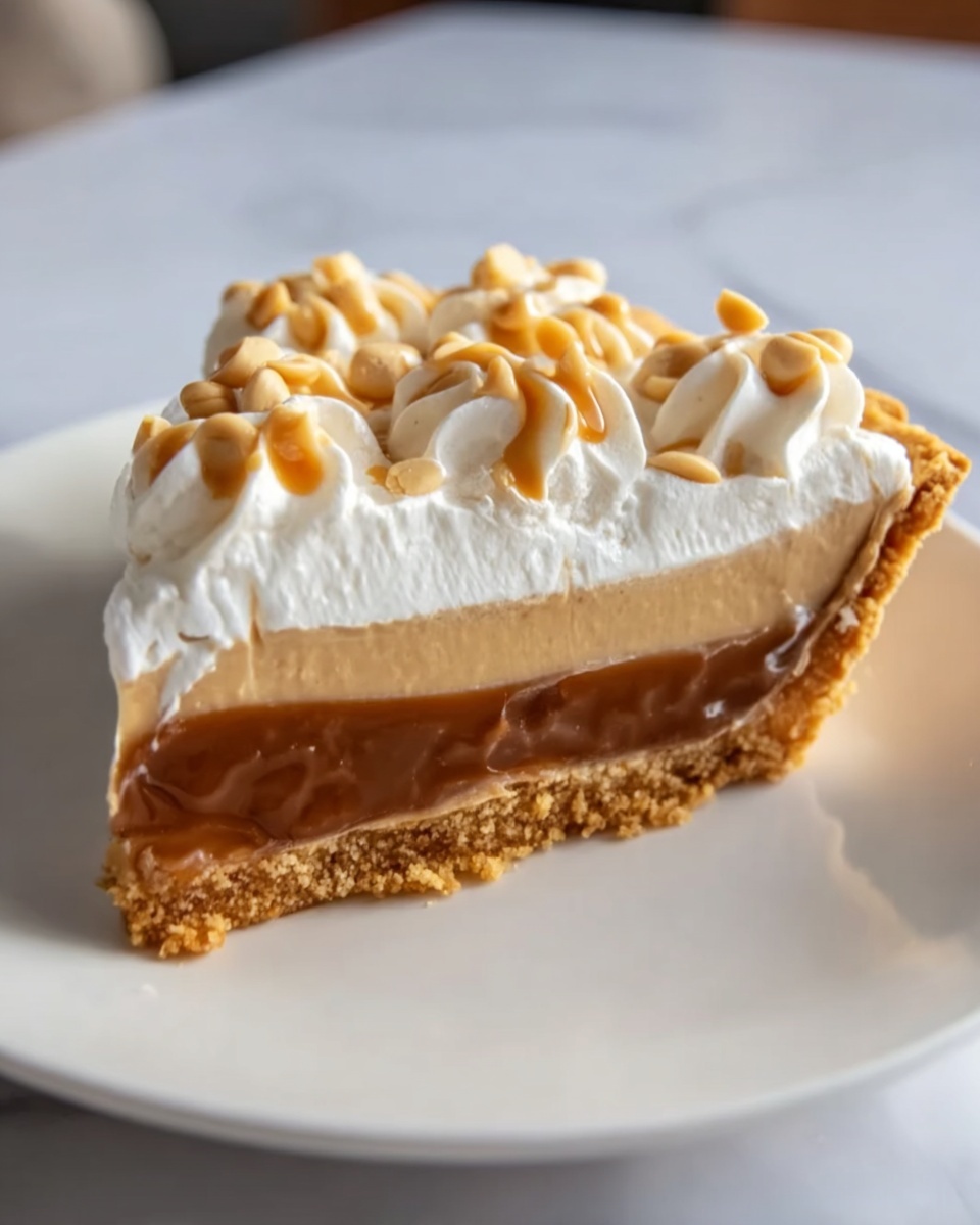 No Bake Peanut Butter Pie Recipe - Recipe Image