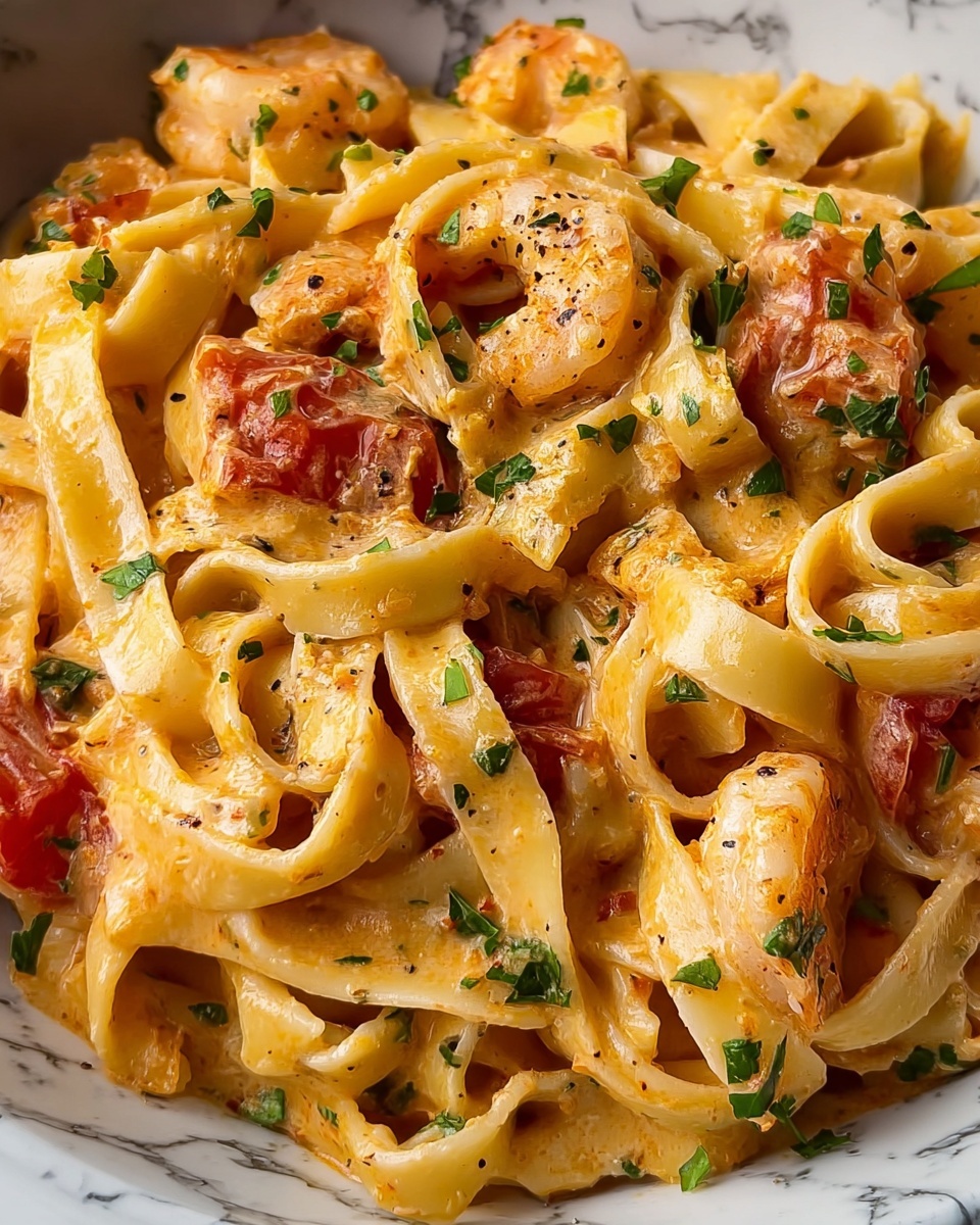 Crawfish Fettuccine Recipe - Recipe Image