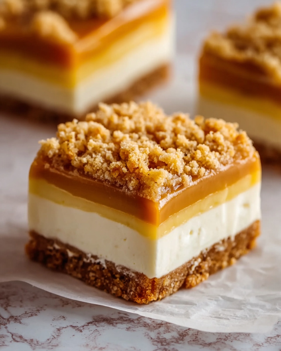 Vegan Pumpkin Cheesecake Bars Recipe - Recipe Image