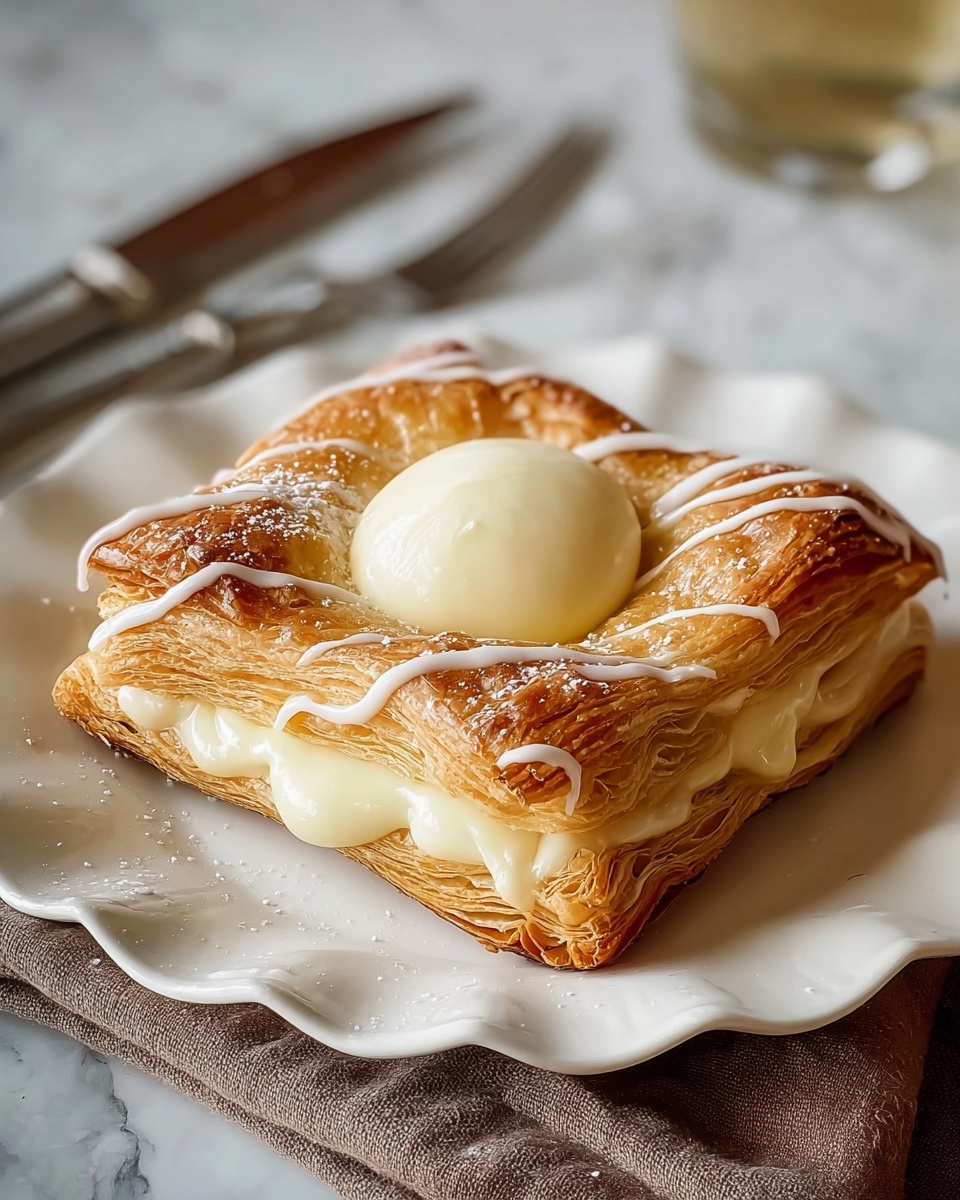 Easy Breakfast Cheese Danish Recipe - Recipe Image