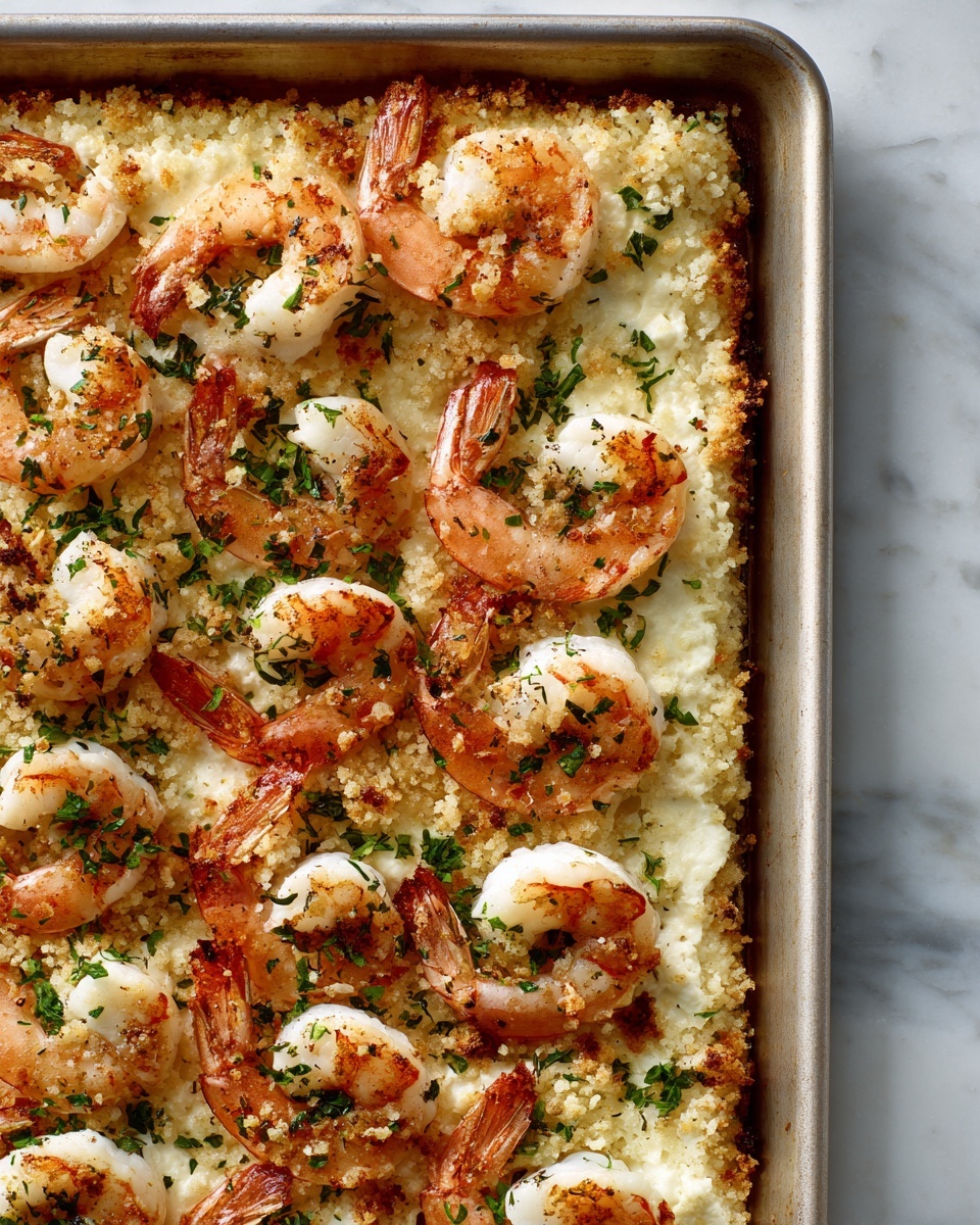 Baked Garlic Parmesan Shrimp Recipe - Recipe Image