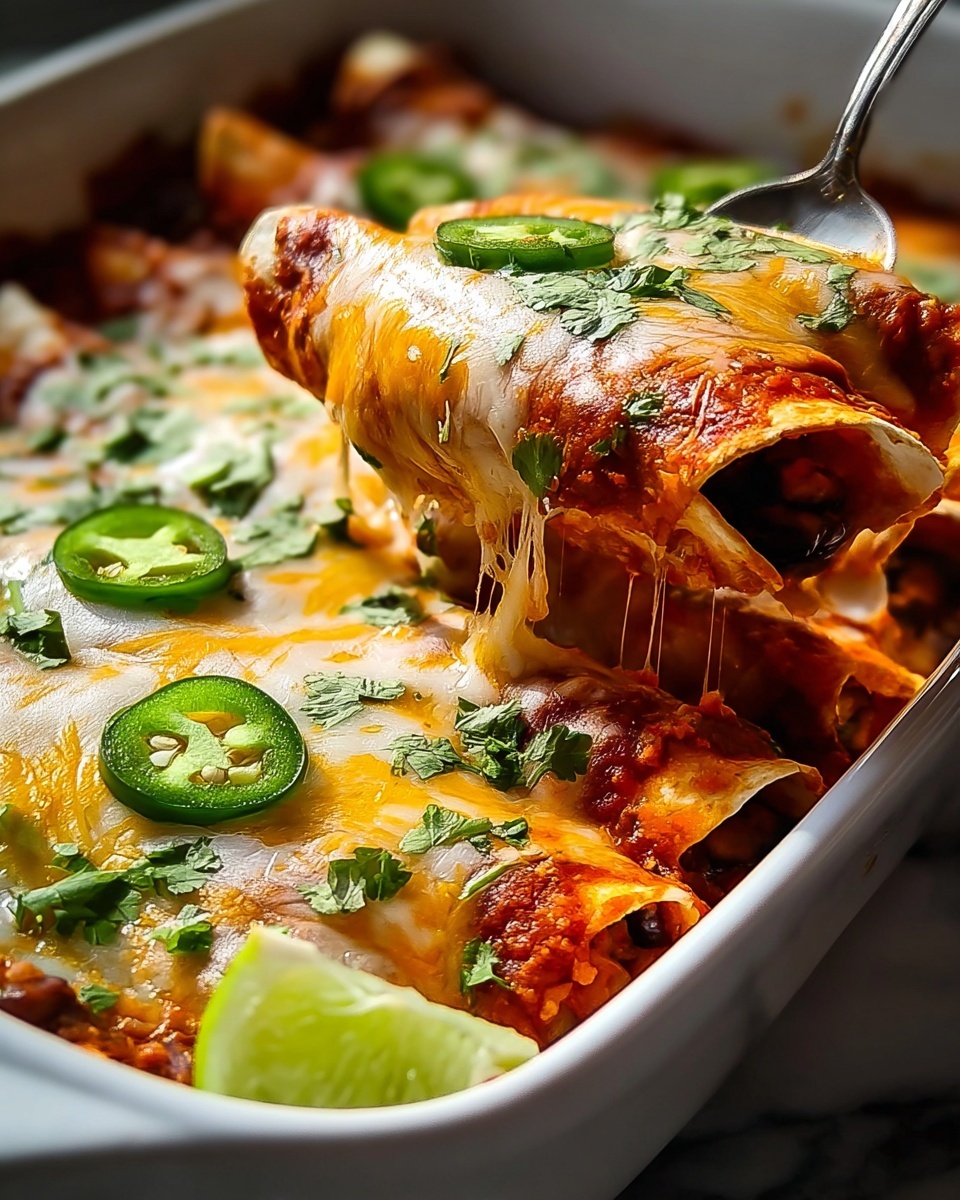 Black Bean Enchiladas Recipe - Recipe Image