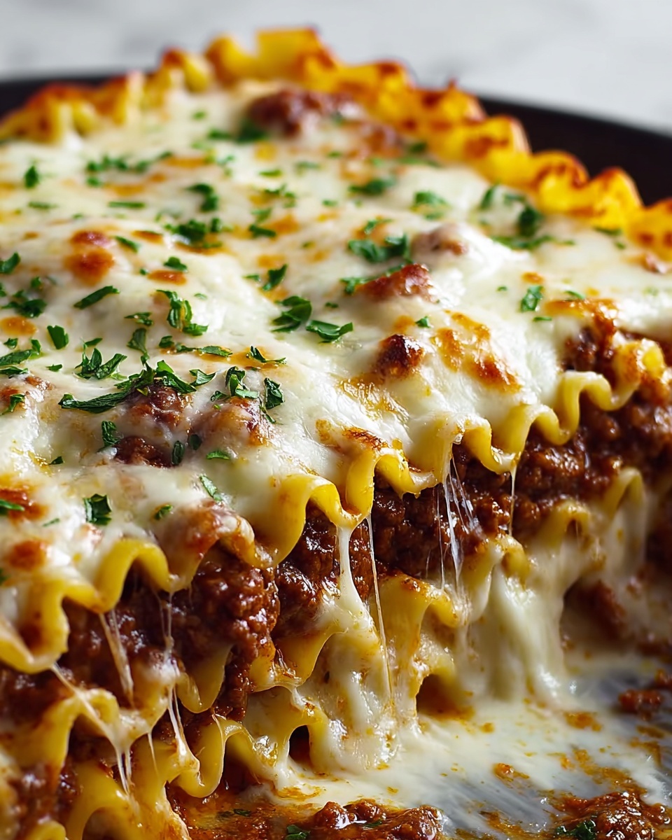 Dutch Oven Lasagna Recipe - Recipe Image