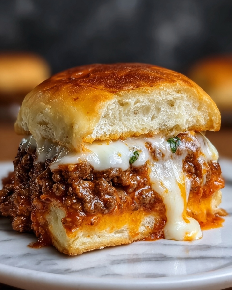 Crockpot Pizza Burgers: A Family Favorite Recipe - Recipe Image