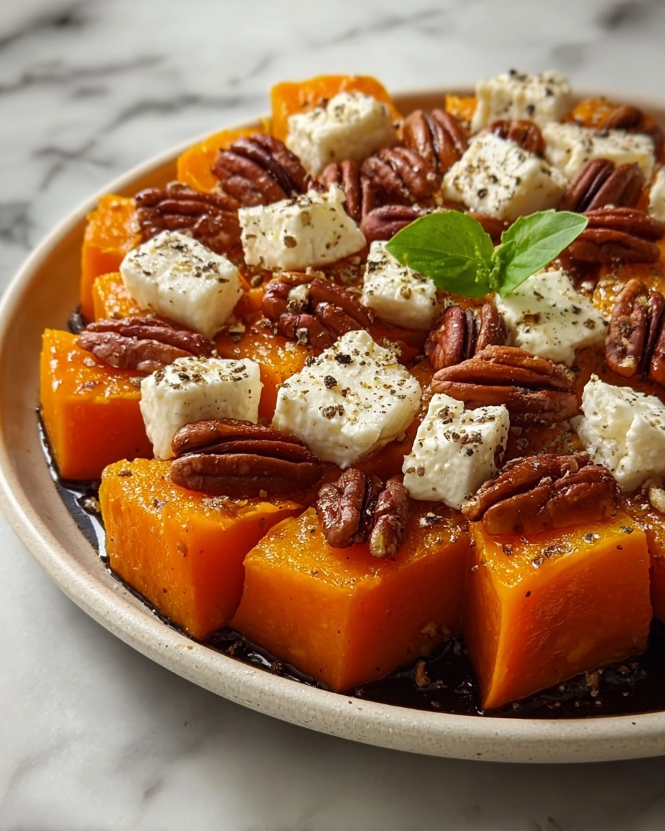 Maple Walnut Goat Cheese Roasted Sweet Potatoes Recipe - Recipe Image