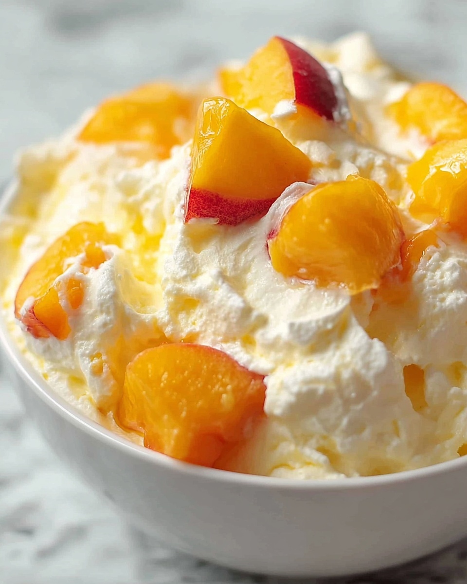 Peach Fluff Recipe - Recipe Image