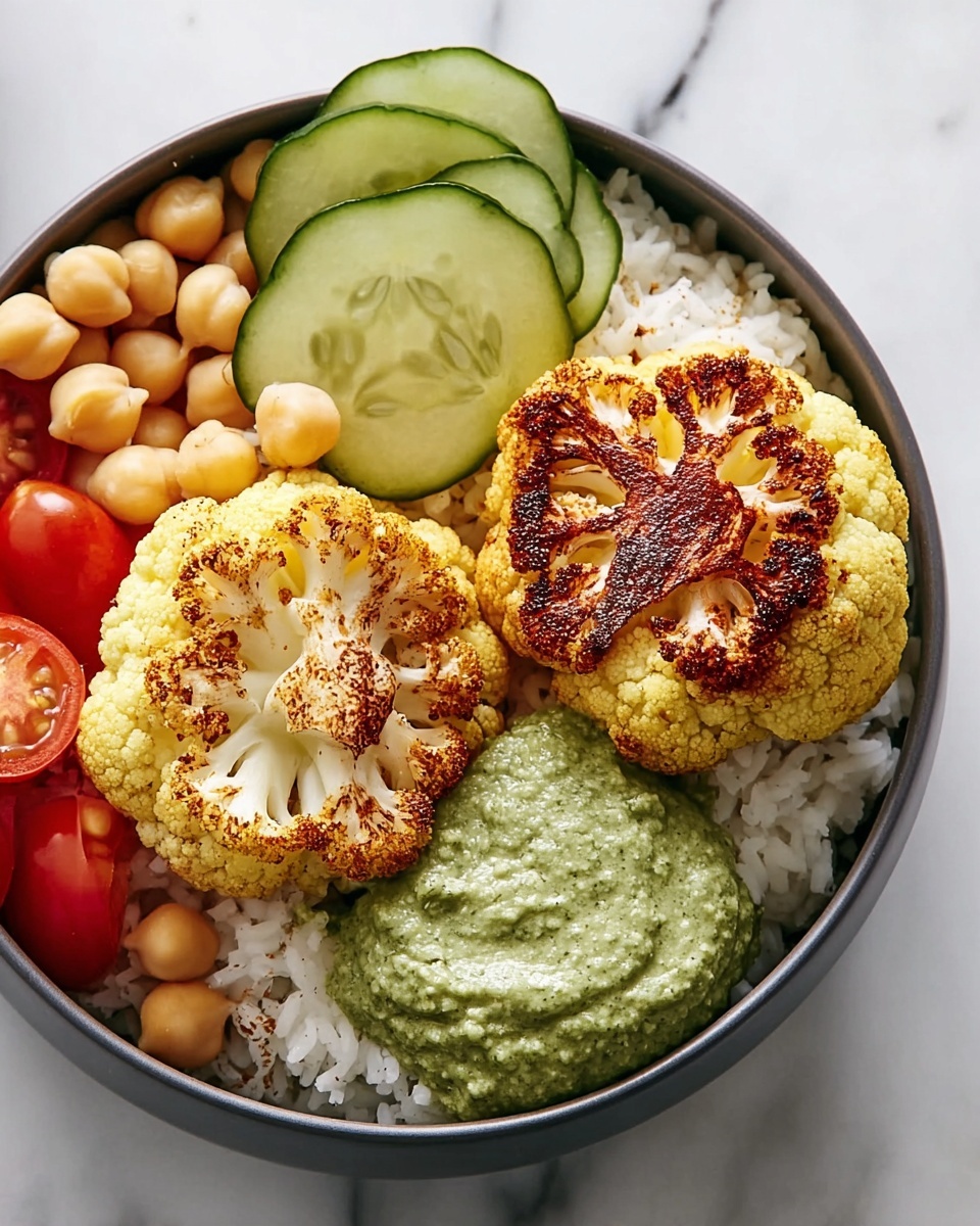 Cauliflower Shawarma Bowls: A Flavor-Packed Vegetarian Delight Recipe - Recipe Image