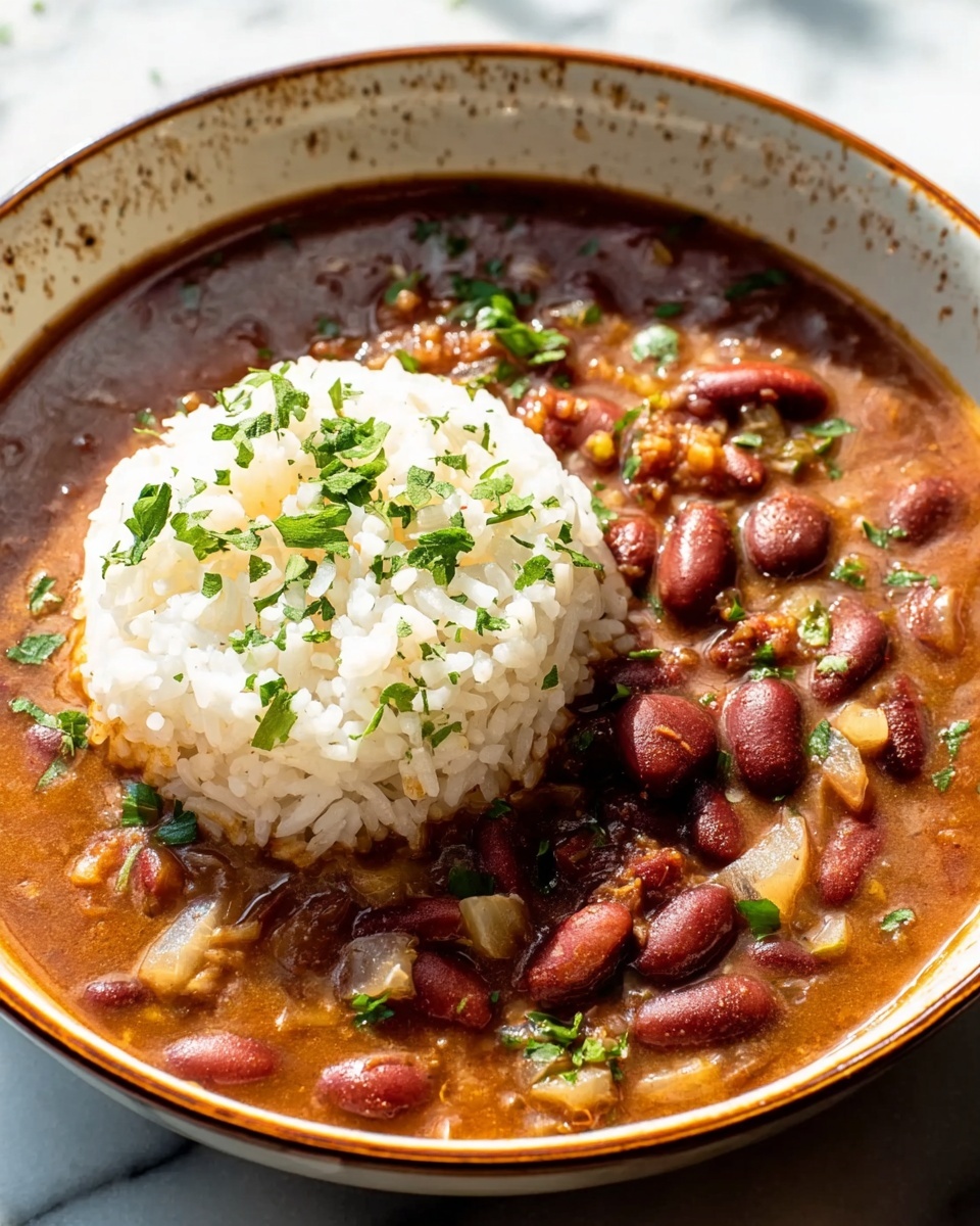Louisiana Red Beans and Rice Recipe - Recipe Image