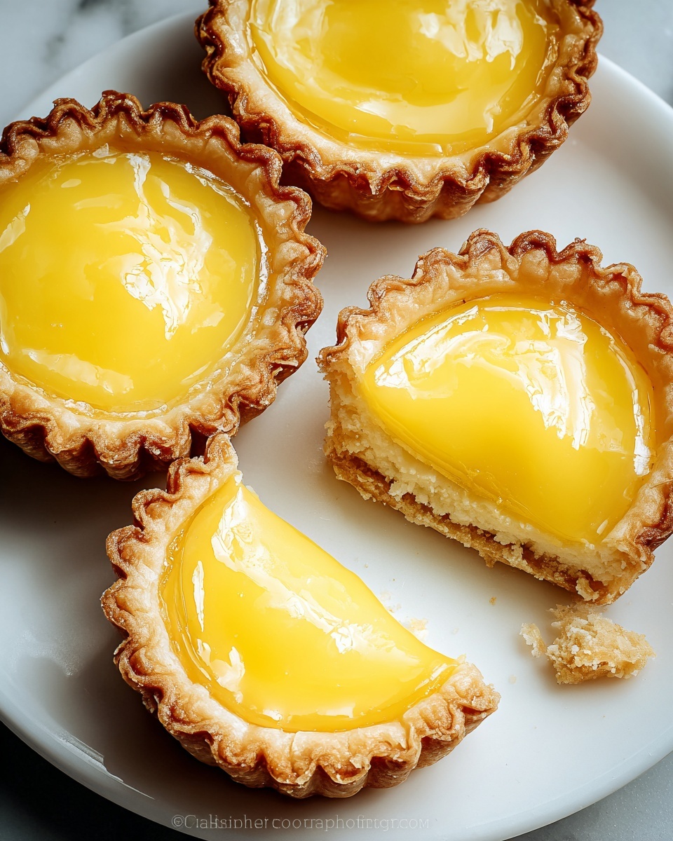 Hong Kong Egg Tarts Recipe - Recipe Image