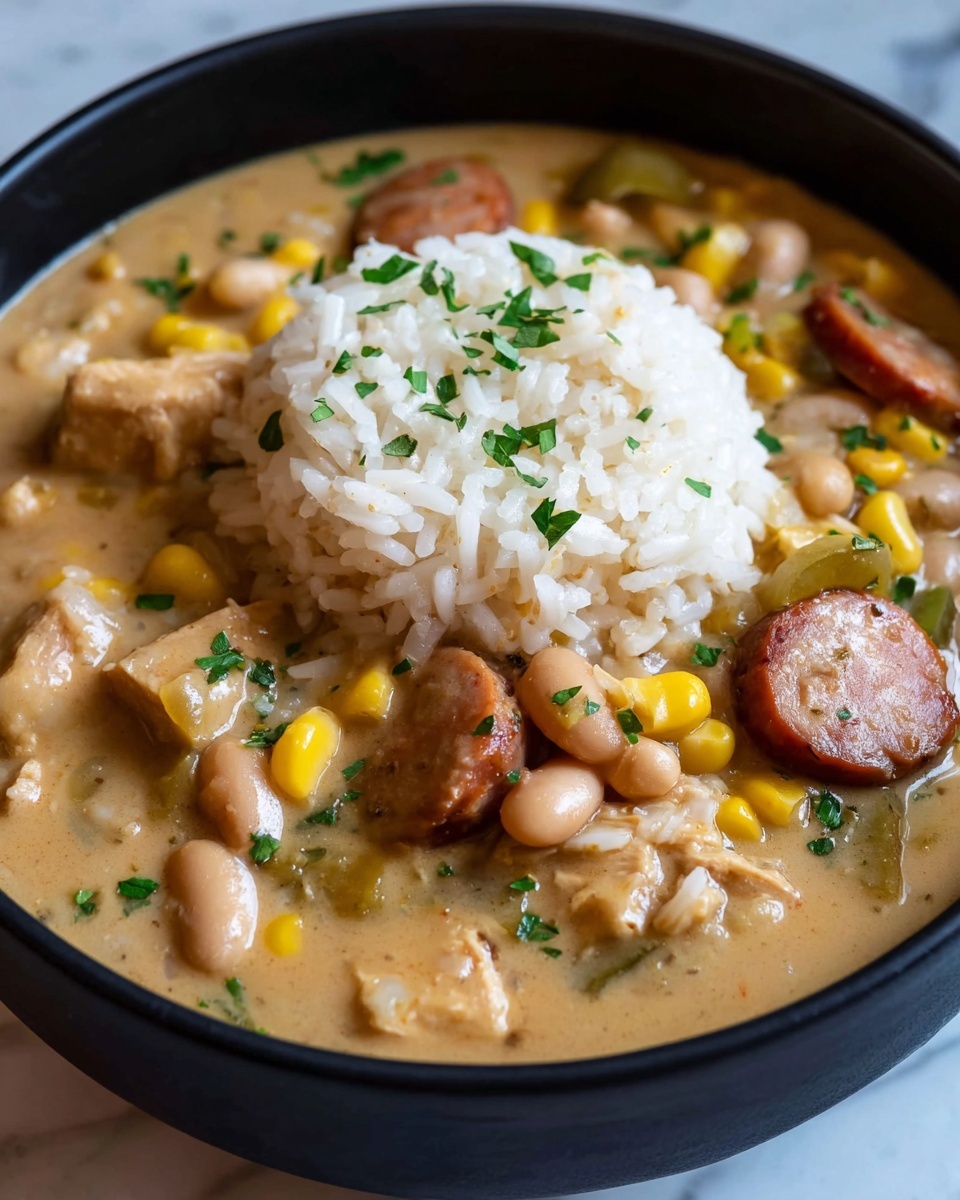 Cajun Chicken Chili Recipe - Recipe Image