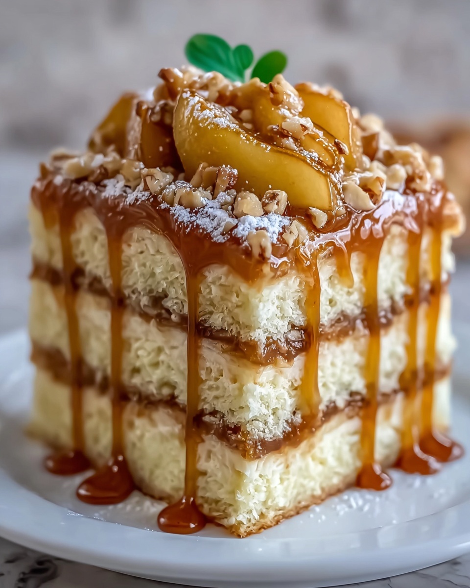 Cinnamon Roll Gooey Butter Cake with Sticky Toffee Buttercream Flood Recipe - Recipe Image