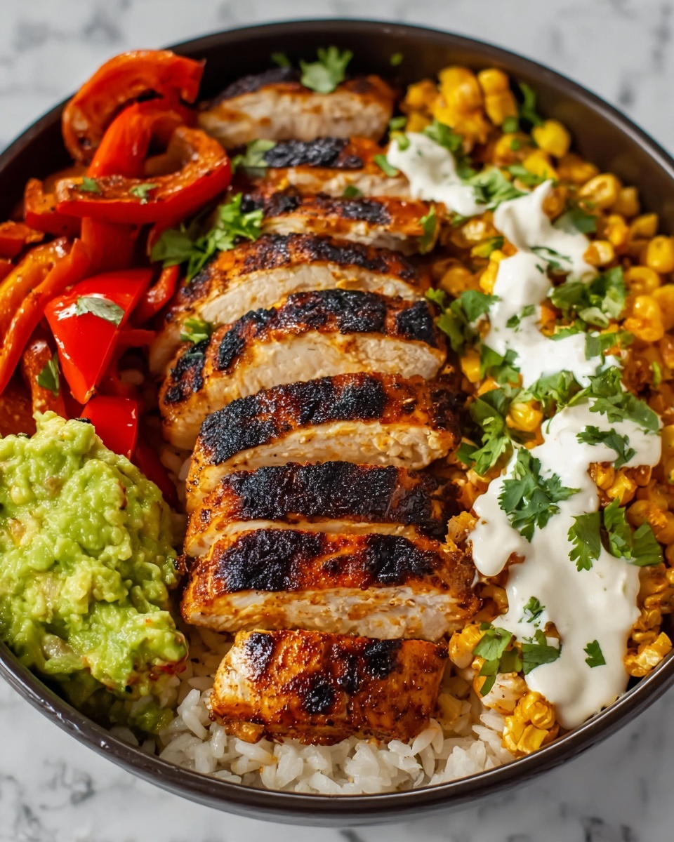Chicken Fajita Bowls Recipe - Recipe Image