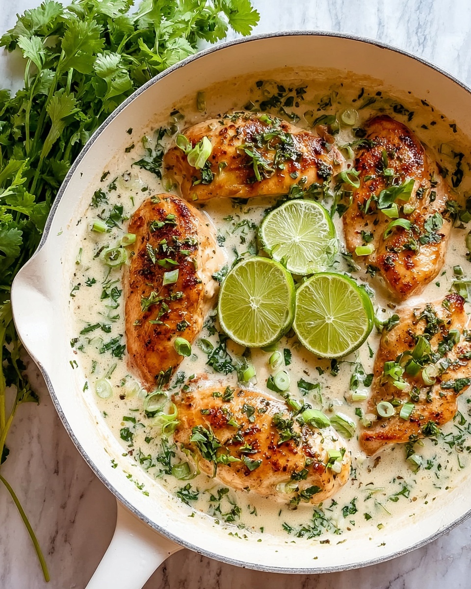 Creamy Coconut Lime Chicken Recipe - Recipe Image