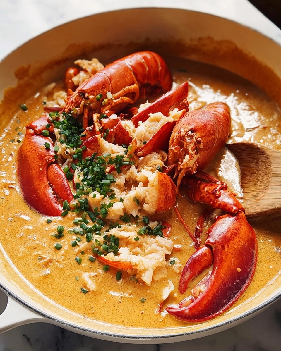Creamy Spicy Lobster Pasta Recipe - Recipe Image