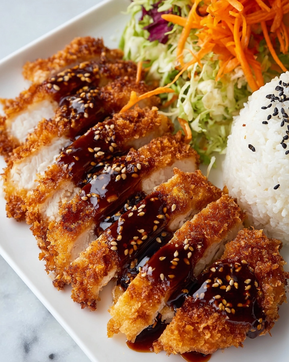 Chicken Katsu with Savory Katsu Sauce Recipe - Recipe Image