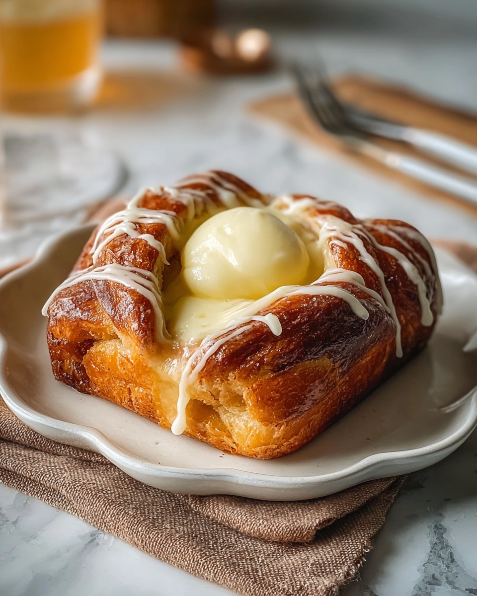 Easy Breakfast Cheese Danish Recipe - Recipe Image