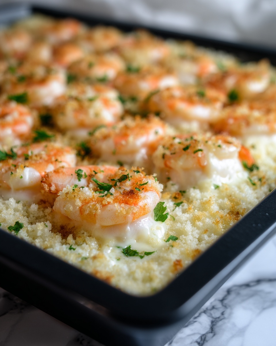 Baked Garlic Parmesan Shrimp Recipe - Recipe Image