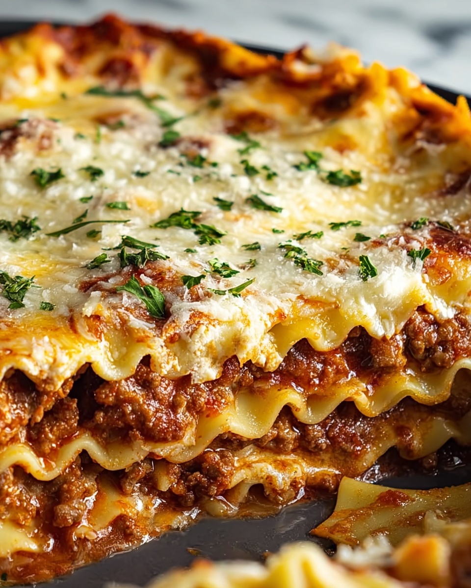 Dutch Oven Lasagna Recipe - Recipe Image