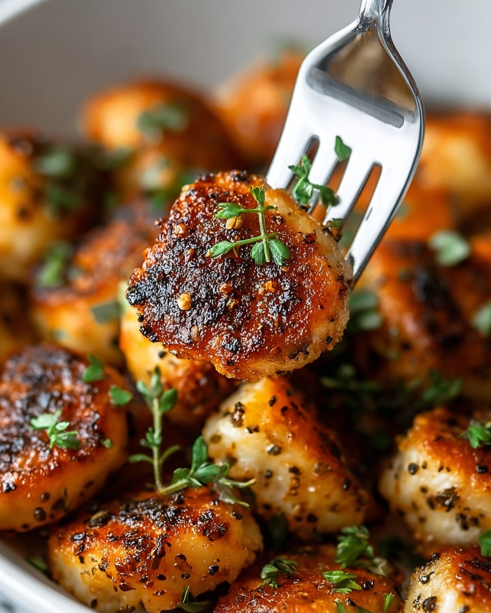 Garlic Butter Chicken Bites Recipe - Recipe Image