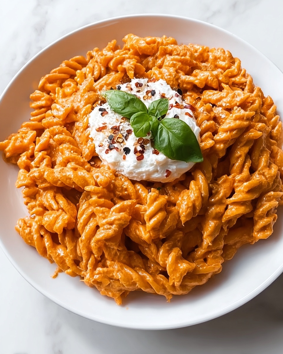 Creamy Romesco Pasta Recipe - Recipe Image