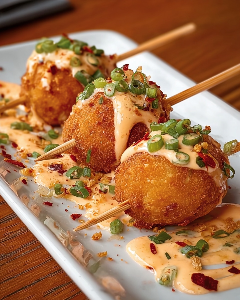 Seafood Nacho Bomb Corn Dogs Recipe - Recipe Image