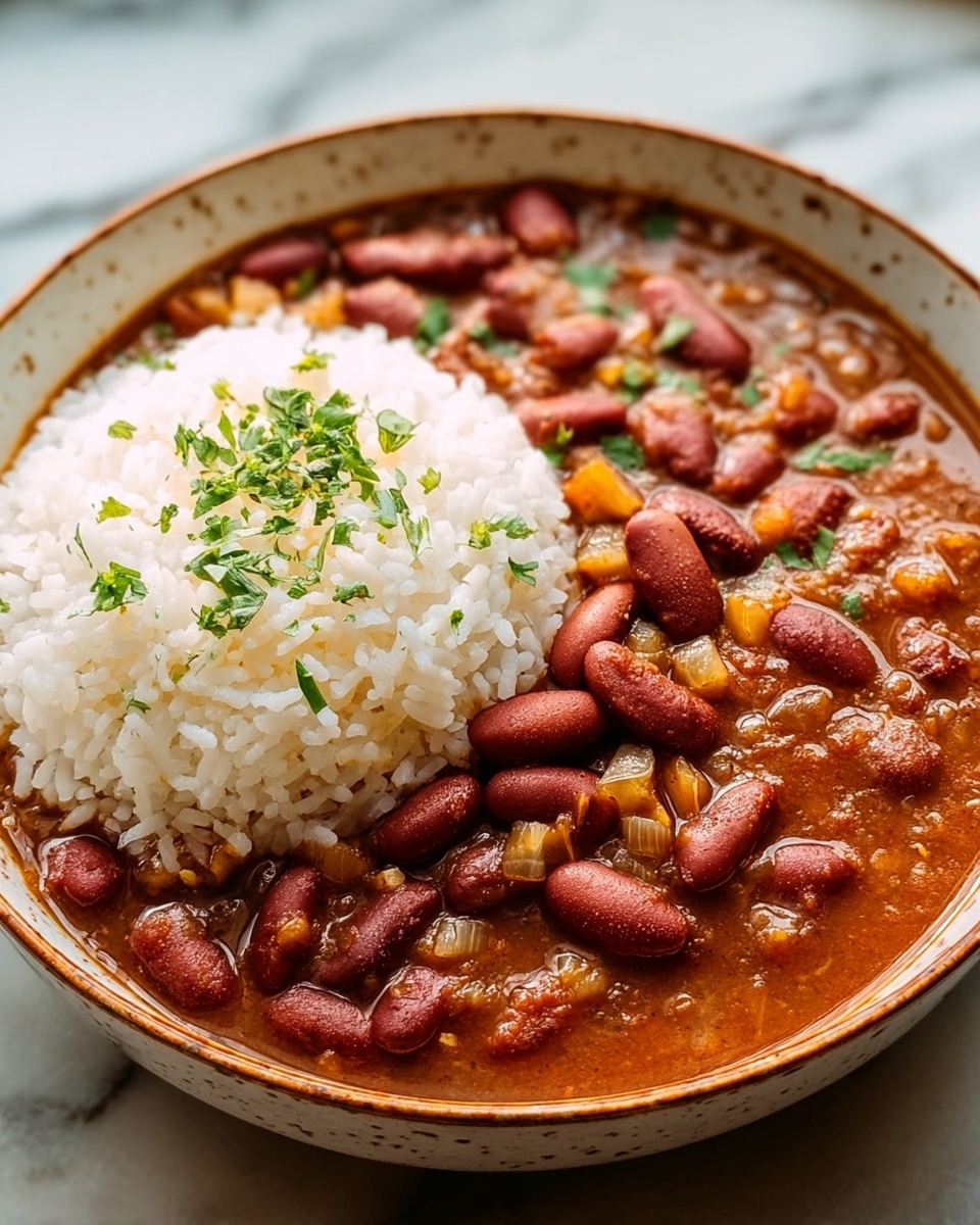 Louisiana Red Beans and Rice Recipe - Recipe Image