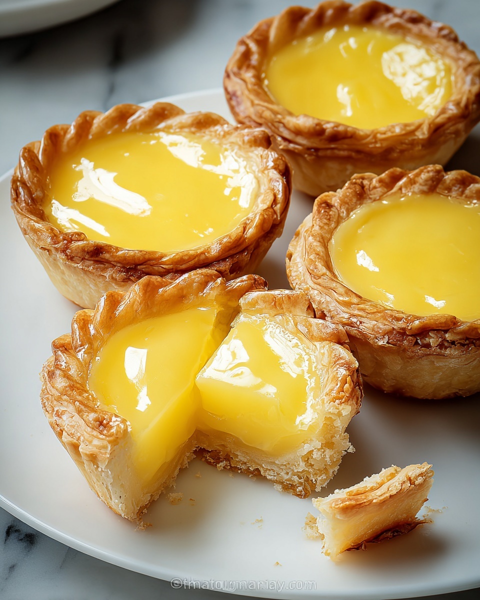 Hong Kong Egg Tarts Recipe - Recipe Image