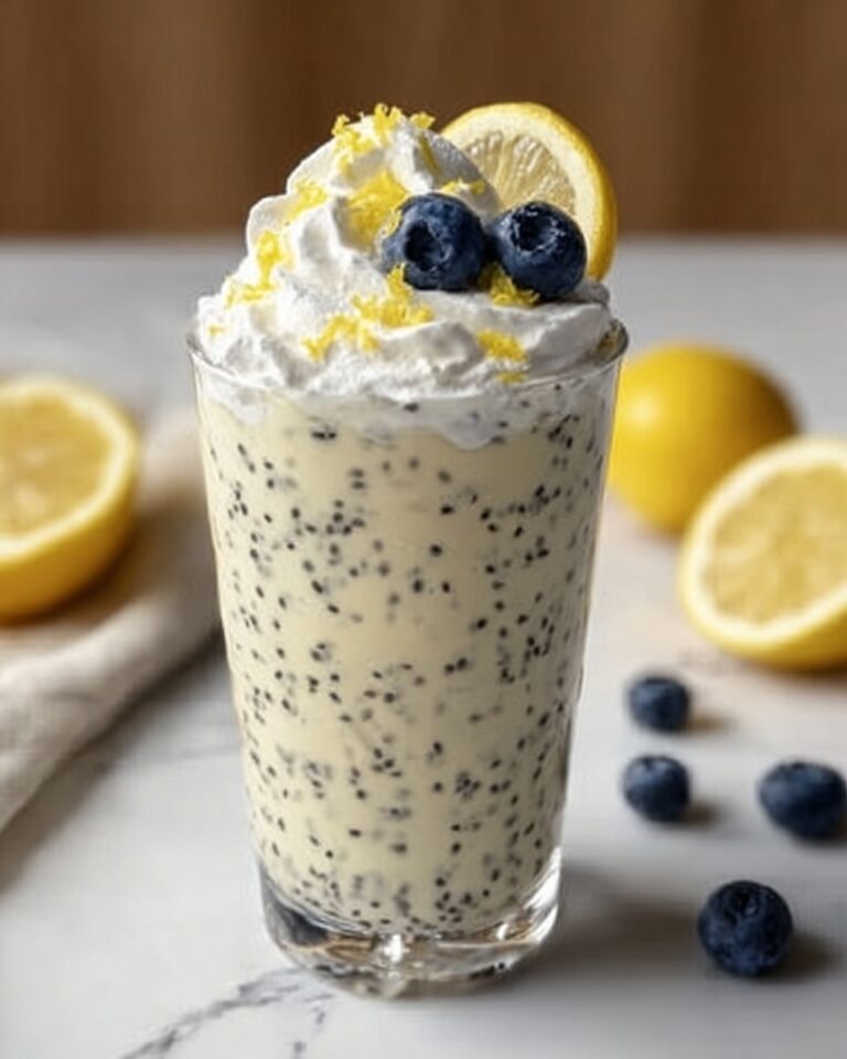 Vegan Lemon Poppy Seed Overnight Oats Recipe