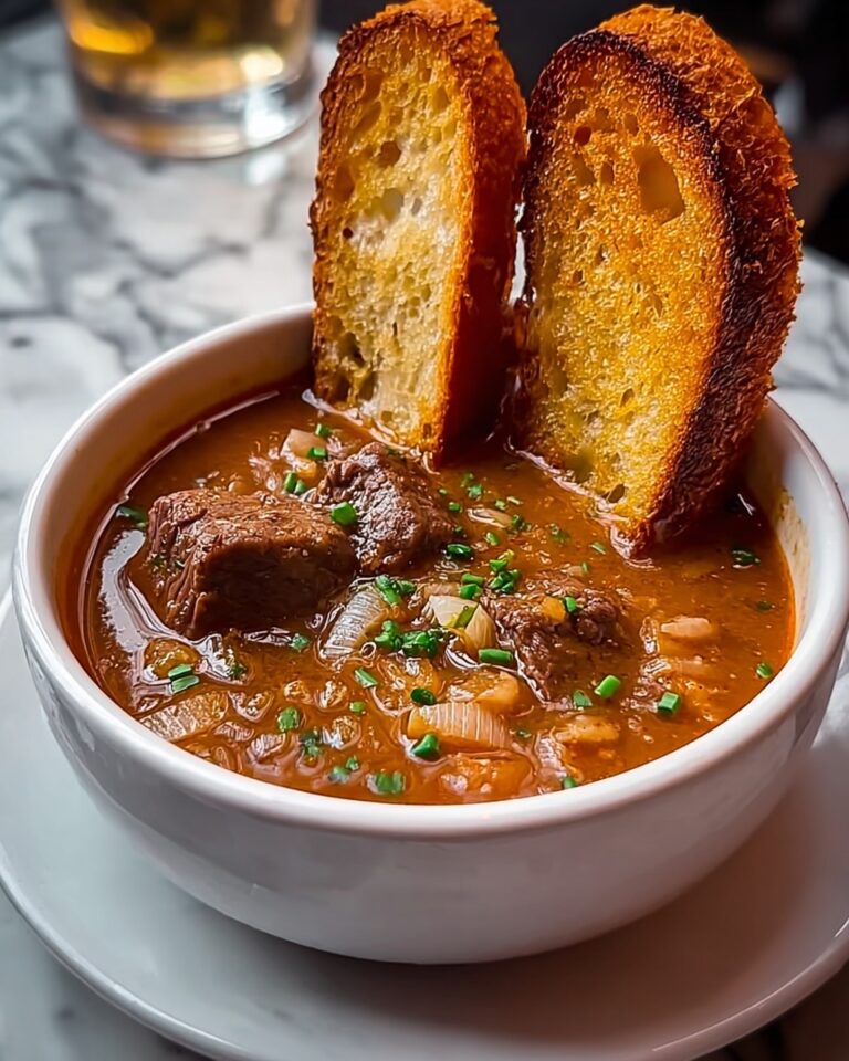French Onion Beef Short Rib Soup Recipe
