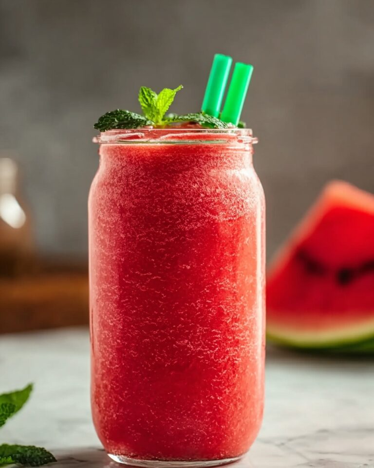 Watermelon Strawberry Smoothie Recipe