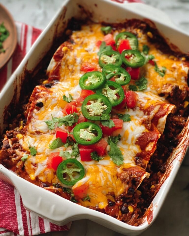 Beef Enchilada Casserole Recipe