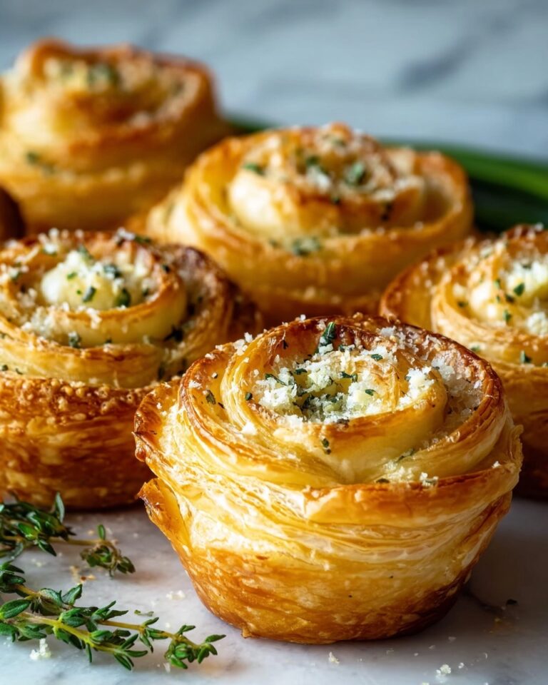 Garlic Parmesan Herb Cruffins Recipe