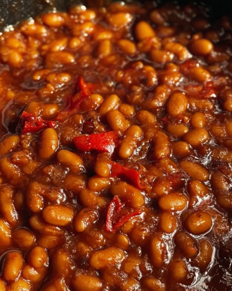 Saucy Smoky Baked Beans Recipe
