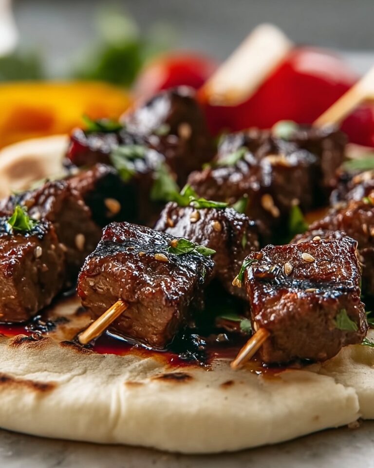 Greek Beef Souvlaki Recipe