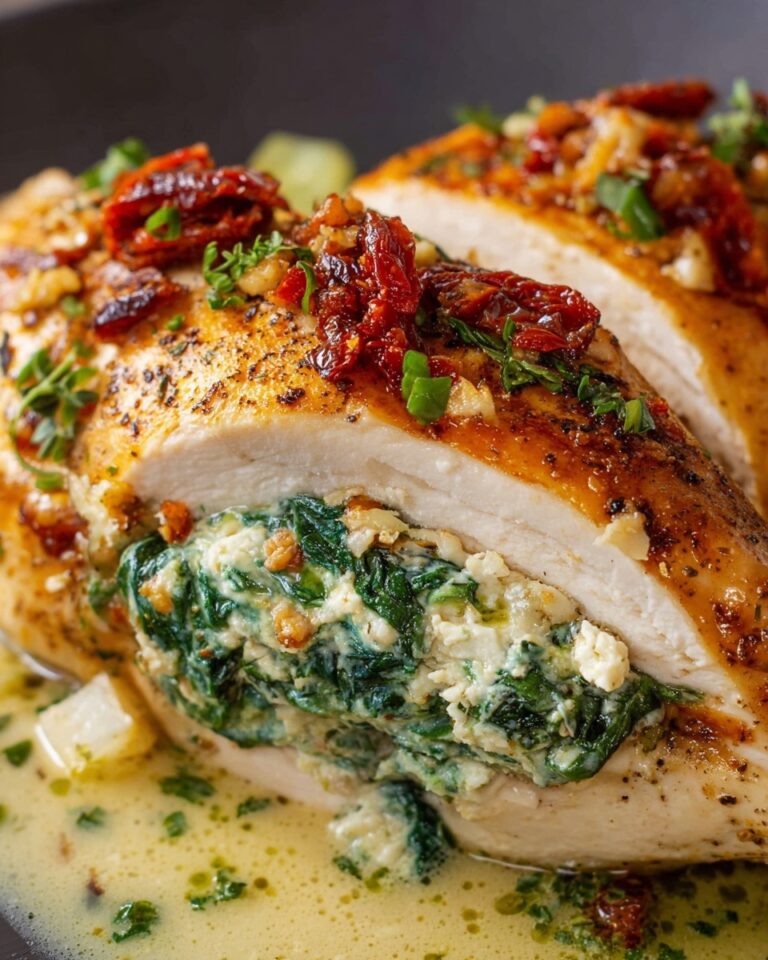 Spinach Stuffed Chicken Breast Recipe