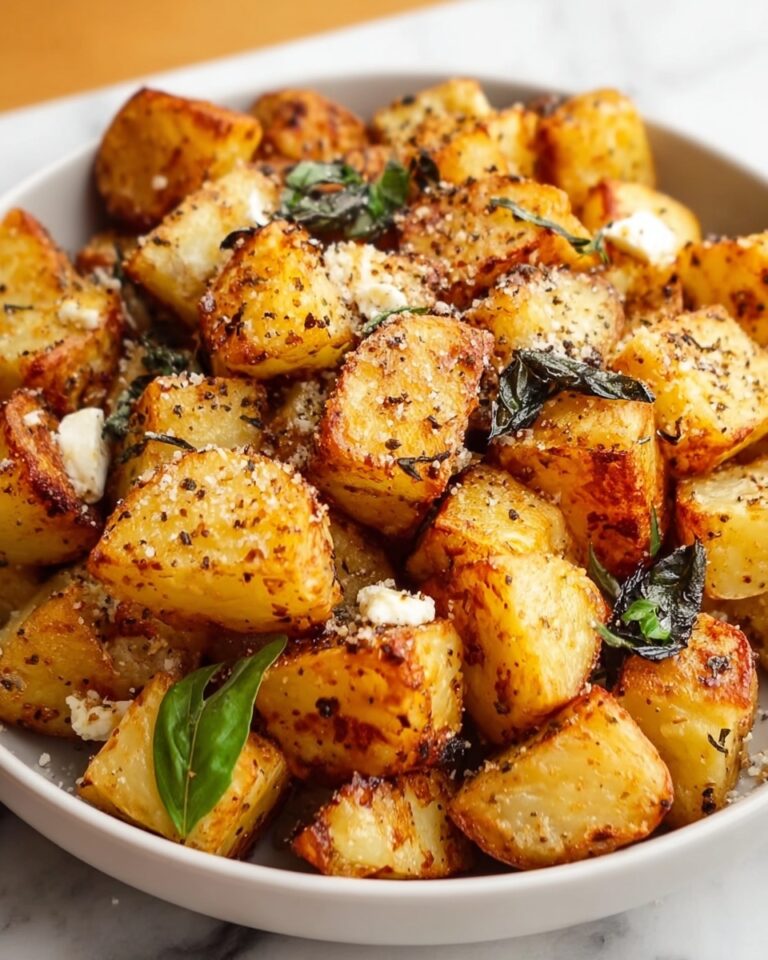 Greek Feta Roast Potatoes Recipe