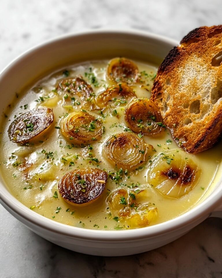 Country French Garlic Soup Recipe