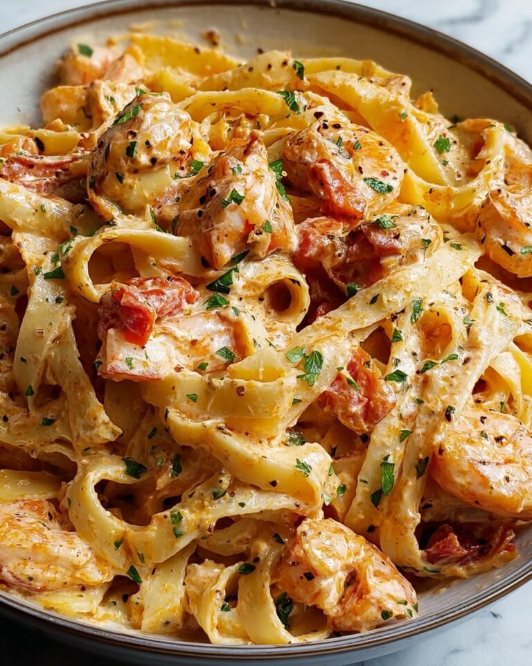 Crawfish Fettuccine Recipe