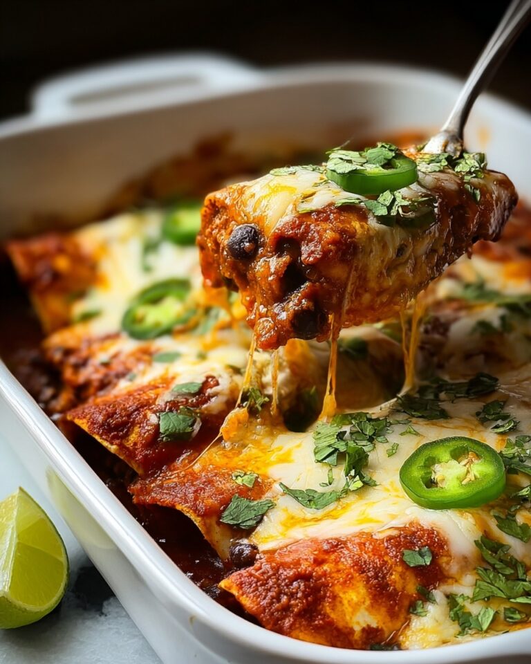 Black Bean Enchiladas Recipe