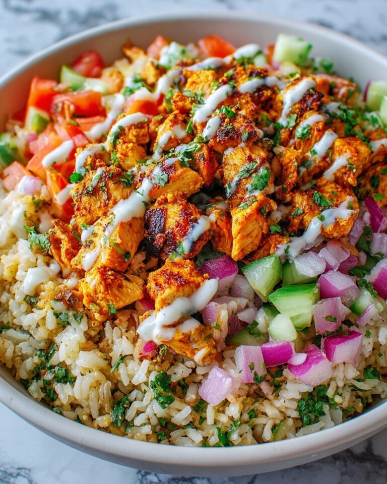 Juicy Chicken Shawarma Crispy Rice Salad Recipe