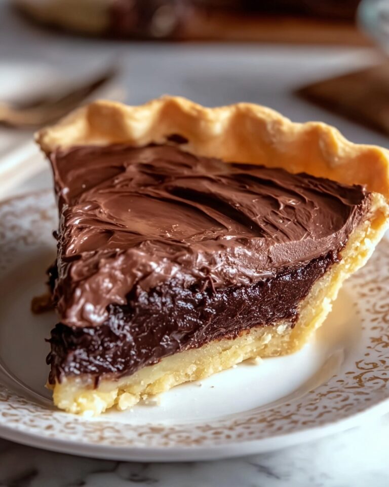 Hot Fudge Pie Recipe