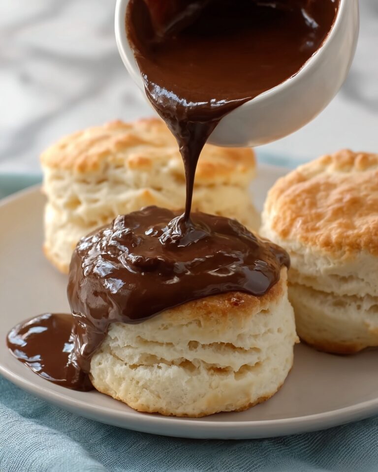 Chocolate Gravy and Biscuits Recipe