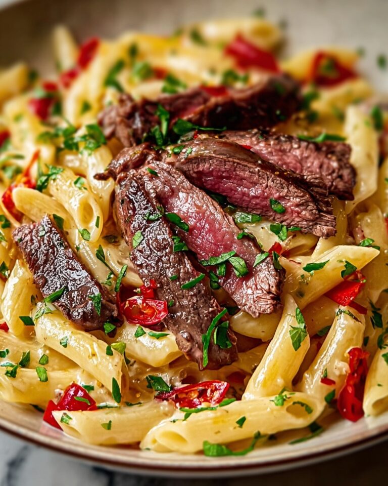 One-Pot Zesty Steak Pasta Recipe