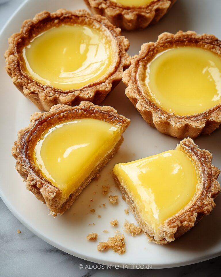 Hong Kong Egg Tarts Recipe